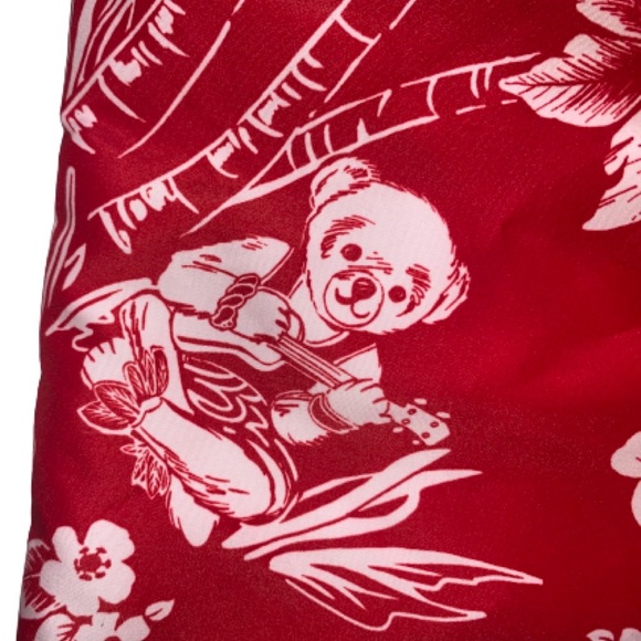 Polo Ralph Lauren Polo Bear Swim Trunks Shorts Red - Picture 4 of 12